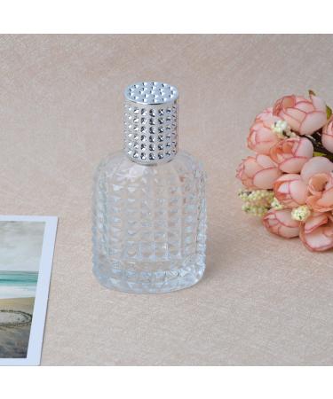 Enslz Perfume Fragrance Cologne Atomizer Empty Refillable Glass Bottle Fine Mist Silver Sprayer 50ml (Silver) - Buy Online on GoSupps.com
