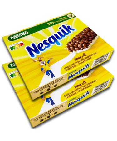 topDeal Set of 2 packs of 4 Nesquik bars 2 x 100 g