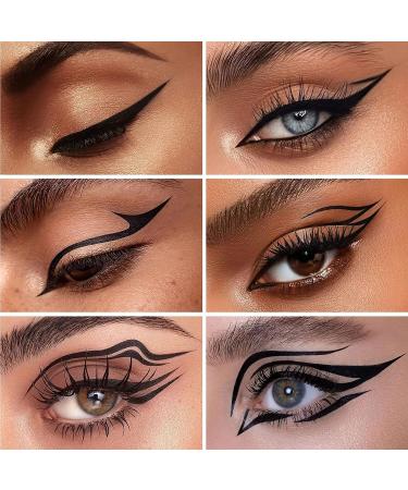 FOCALLURE Waterproof Black Matte Eyeliner - Long-Lasting Quick-Dry Liquid Liner with Flexible Tip - Buy Online on GoSupps.com