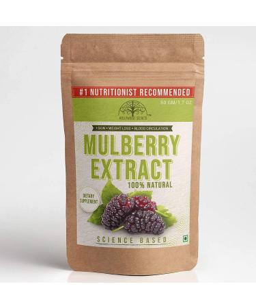 Zeeke Hollywood Secrets Pure Mulberry Powder Extract Skin Brightening 50gm