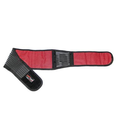 Heat back belt Classic with Tourmaline and magnets bandage deep heat self-heated washable always usable infrared help with back pain back band back warmer (95 cm)