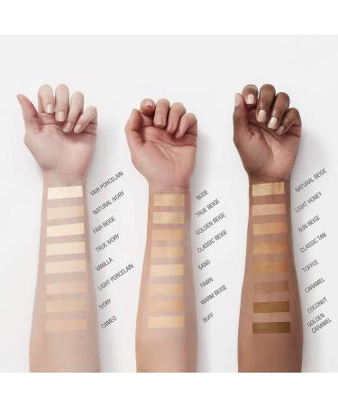 Maybelline Dream Radiant Hydrating Foundation with Hyaluronic Acid & Collagen - 30 Sand | Lightweight Medium Coverage for 12-Hour Hydration - Buy Online on GoSupps.com