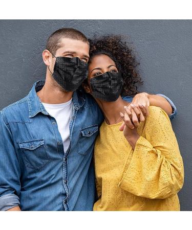 100 Pcs Multicolor Disposable Face Masks - Breathable 3-Layer Non-woven Facial Mouth Cover with Nose Clip and Elastic Earloop (4 Colors) - Buy Online on GoSupps.com