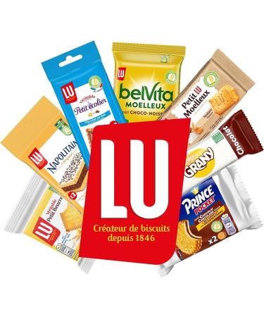 LU - The Small Breakfast Box - Belvita Fluffy Chocolate (x2) Grany Chocolate Bar (x2) Grany Apple Bar (x1) Chocolate Filled Cracot (x2) - Pack of 7 Packets 1.25 kg - Buy Online on GoSupps.com