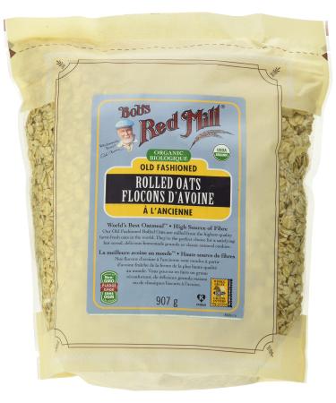 BOBS RED MILL Oat Old Fashioned Organic 907 Grams