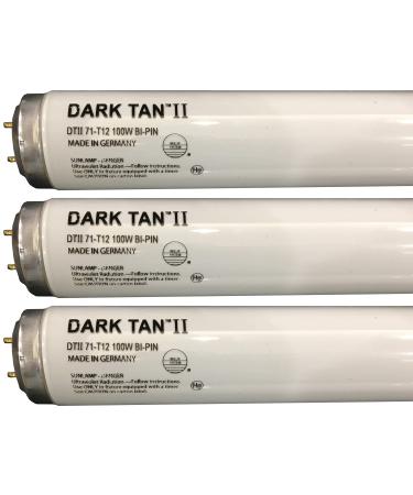 Wolff System Wolff Dark Tan II F71 T12 100W Tanning Bed Bulbs  Box of 24 Lamps
