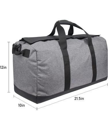 FIREDOG Smell Proof Duffle Bag - Travel Storage - Large (21.5x10x12) - Grey - Buy Online on GoSupps.com