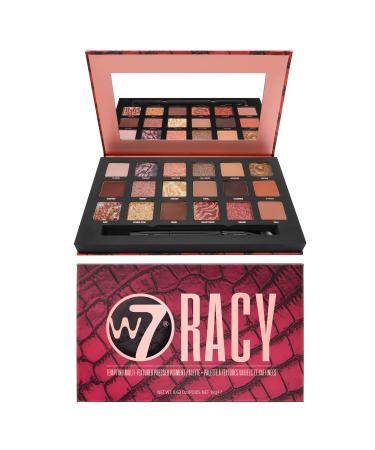 W7 Tempting Multi-Textured Pressed Pigment Eyeshadow Palette - Racy - Buy Online on GoSupps.com