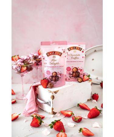 Baileys Chocolate Mini Delights - Strawberries & Cream Pralines (102g) | Gourmet Melting Chocolates | Perfect Gift Filled with Baileys Liqueur - Buy Online on GoSupps.com
