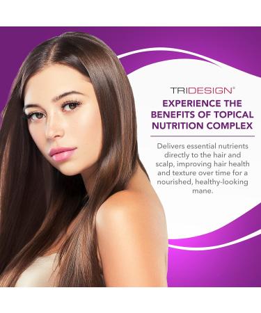 TRIDESIGN Texture Styling Creme - Anti-Frizz Hair Smoothing Cream for Men & Women | 6oz Hair Styling Product with Topical Nutrition Complex - Buy Online on GoSupps.com