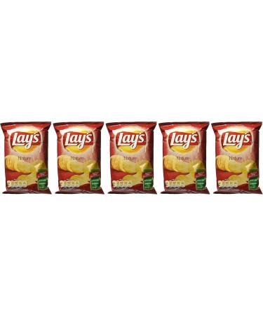 Lay's Chips Nature 45 g - Pack of 5 - Buy Online on GoSupps.com