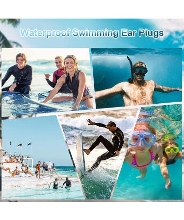 Respicefinem RepiceFinem 1 Pair SHELNIATHE Soft Silica Gel Ear Candles Waterproof Dustproof for Water Sports Pink Loose Comfortable to Wear and Designed Black - Buy Online on GoSupps.com