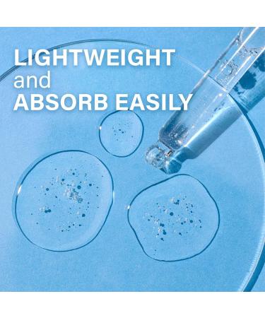 Hydro Booster Serum - Hydrating Anti-Aging Facial Moisturizer with Hyaluronic Acid Niacinamide & Vitamin B5 | 1fl. Oz - Buy Online on GoSupps.com