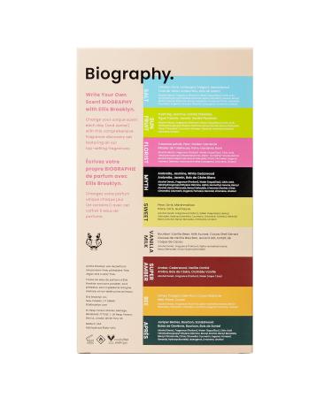 Ellis Brooklyn BIOGRAPHY Fragrance Discovery Set - Eau De Parfum for Women Sample Perfume Set Perfumes for Women Clean Perfume Long Lasting Perfume BIOGRAPHY 0.06 Fl Oz (Pack of 9) - Buy Online on GoSupps.com