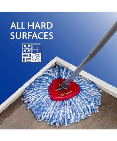 O-Cedar RinseClean Spin Mop Microfiber Refill 1 CT - 2 Pack - Buy Online on GoSupps.com