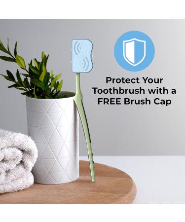 Buy Reach Advanced Design Medium Adult Toothbrush - Optimal Cleaning for Healthy Smiles | International Shipping Available - Buy Online on GoSupps.com