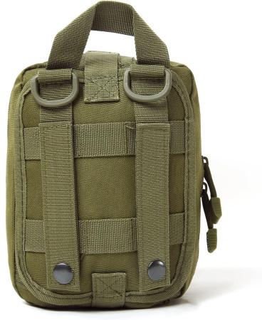 Buy Bituor Waterproof Tactical First Aid Pocket Kit - Molle EMT Pouch for Camping Travel & Adventure (Green) - Buy Online on GoSupps.com