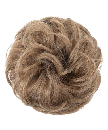JJStar Large Bun Hair Tool with Rubber Band - Perfect for Messy Buns & Ponytails - Hair Extensions for Women & Girls (Brown/Blonde Mix) - Buy Online on GoSupps.com