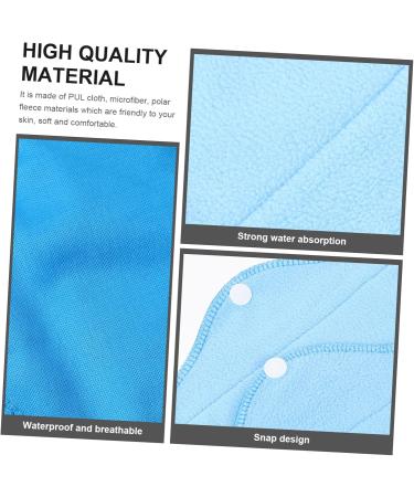 CLISPEED Cloth Sanitary Pads - 4 Sets 6 Pieces Reusable Polar Fleece Menstrual Pads & Panty Liners for Women - Eco-Friendly - Buy Online on GoSupps.com