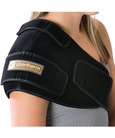 bertherm Shoulder Ice Pack Wrap with Compression. Ice-Burn-Free Pain Relief for Shoulder Surgery Sports Injuries Rotator Cuff Pain. 1-Year Warranty. Choose Right or Left Shoulder before Add to Cart Right Shoulder