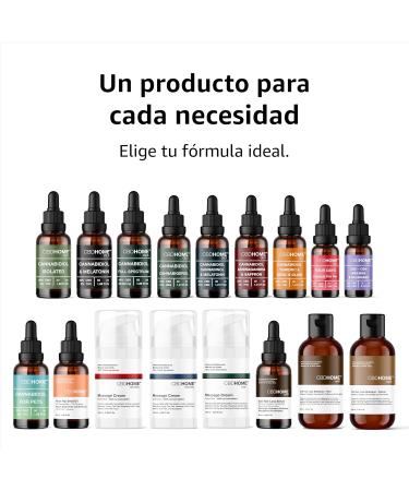  CBD HOME CBD HOME Oils - CBD Oil 40% - 50ml - Full Spectrum - Coconut Oil Base (MCT) & Organic Hemp Seed Oil - Omega 3-6-9 - Certified Cannabidiol 20.000mg - Made in EU - Buy Online on GoSupps.com