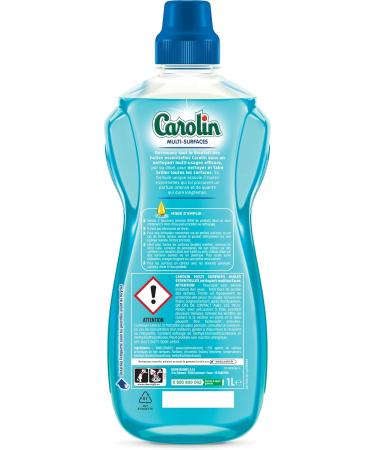 Carolin Multi-Surface Cleaner Essential Oils Jasmine and Eucalyptus 1 L - Buy Online on GoSupps.com