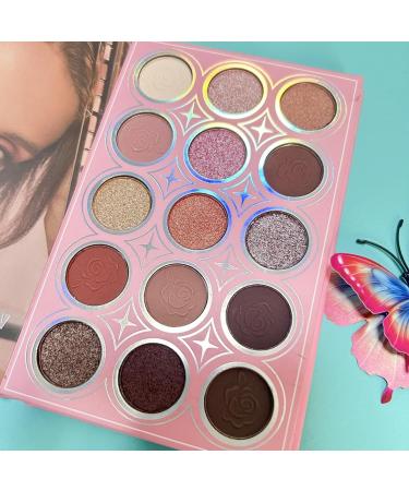 Eyeshadow Palette | 21 Colours Bookstyle Blush Makeup Kit Full Face Makeup Palette for Women Girls and Lovers Daily Use Wedding Party and Party - Buy Online on GoSupps.com