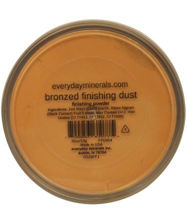 Everyday Minerals Bronzed Finishing Dust | Mineral Translucent Setting Powder Set and Perfect - Buy Online on GoSupps.com
