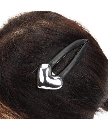 2 Sets Lilac Headband Heart French Barrette Hair Clips Hair Jewelry Hair Scrunchies Hairpins French Hair Clips Puffy Headband Hair Snap Clips Girl Vintage Metal Cookie - Buy Online on GoSupps.com