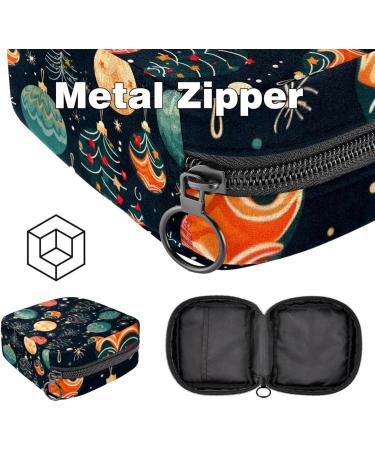 MUOOUM Christmas Gingerbread Pattern Women's Storage Bag - Portable Menstrual Cup & Bandage Bags for Teens & Women - Buy Online on GoSupps.com