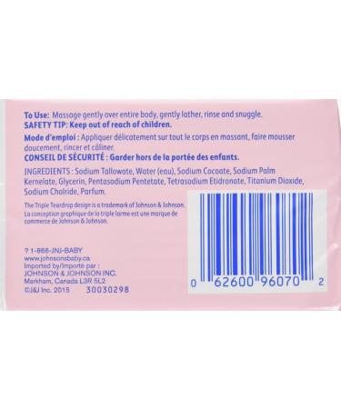Johnson's Baby Soap Bar Baby Soap Mild and Moisturizing 1 Bar - Buy Online on GoSupps.com