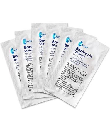 Bacitracin Antibiotic Zinc Ointment 0.9gr Foil Packets - 144 Pack | First Aid Ointment for Cuts, Scrapes, and Burns - Buy Online on GoSupps.com