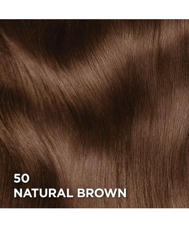 L'Oreal Paris Superior Preference Hair Dye Hair Color for Women 50 Natural Brown Hair Dye Permanent Hair Color 100% Grey Coverage 9 weeks of Luminous Fade-Defying 1 Hair Dye Kit (Pack of 2) (Packaging May Vary) Neutral Brown Brown - Buy Online on GoSupps.com