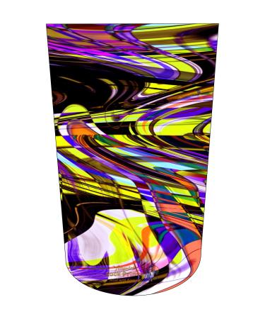 Heal with Appeal Stump Sock Bold rich pattern V7 ATKA amputee stump sock