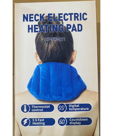 Jobyna Electric Neck Heating Pillow - Rapid 5S Heating Auto Switch-Off Adjustable 30-70 Perfect Physiotherapy Support - Buy Online on GoSupps.com