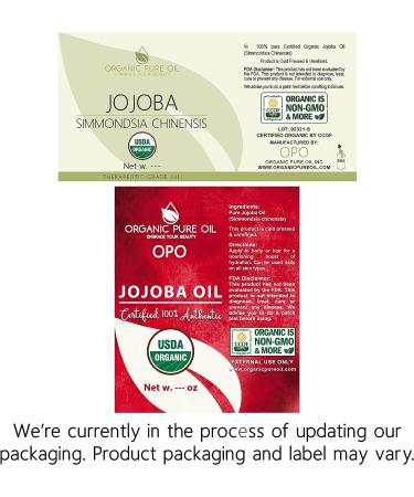 Organic Jojoba Oil 100% Pure Cold Pressed Unrefined Extra Virgin | USDA Certified | Non GMO | 32 oz Golden Carrier Oil for Skin, Hair, Lashes | DIY Soap Making & Massage | Hydrating & Moisturizing - OPO - Buy Online on GoSupps.com