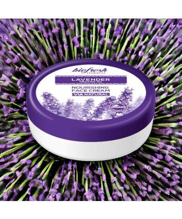 Nourishing skin cream with organic lavender oil Lavender 100ml - Buy Online on GoSupps.com
