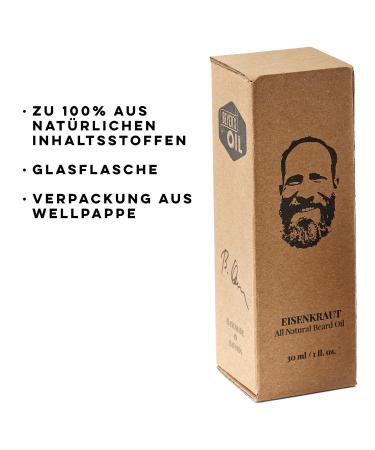 Beyer's Oil 100% Natural Beard Oil Verbena 30ml - Softens & Nourishes Your Beard - Buy Online on GoSupps.com