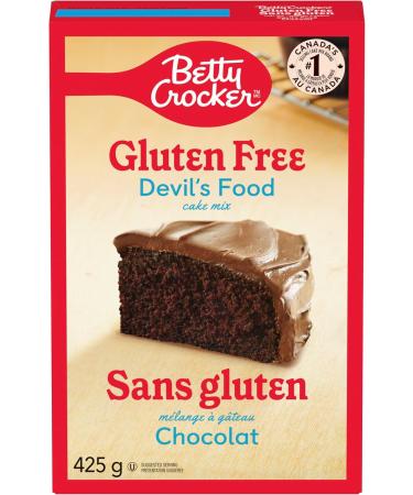 BETTY CROCKER CAKE MIX - Gluten Free Devil's Food Chocolate Flavour 425 Grams Package of Cake Mix Baking Mix - Buy Online on GoSupps.com