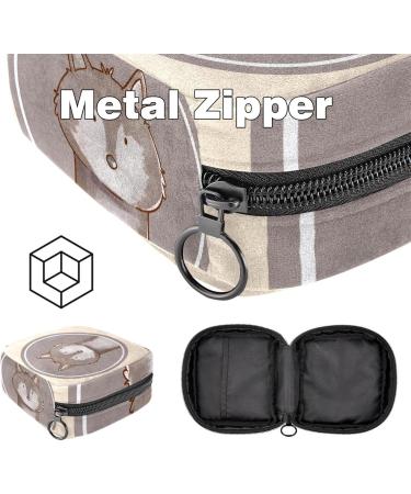 Shop Women s Binding Storage Bags - Hand-Drawn Forest Animals Portable Menstrual Inserts & More | Perfect for School & Office - Buy Online on GoSupps.com