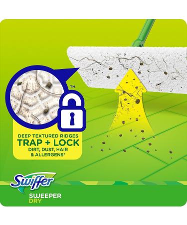 Swiffer Sweeper Dry Sweeping Pad Multi Surface Refills for Dusters Floor Mop Unscented 84 Count - Buy Online on GoSupps.com