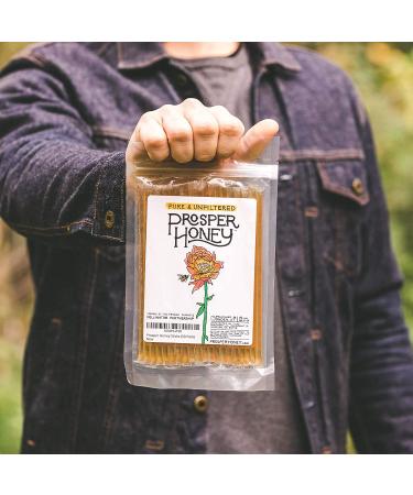 Prosper Honey Sticks - 100% Pure Unfiltered American Honey Straws (50 Pack) - 1 Count - Buy Online on GoSupps.com