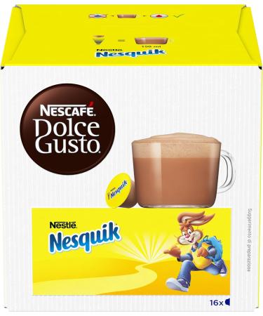  NESCAFE DOLCE GUSTO Nescaf Dolce Gusto Nesquik Chocolate Flavoured Beverage 3 Boxes of 16 Capsules (48 Capsules) - Buy Online on GoSupps.com