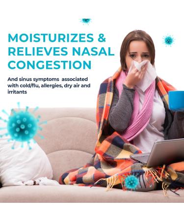 ClearMist Natural Seawater Nasal Spray for Congestion Relief Hypertonic Saline Nasal Spray for Dry Nose Moisturizing Sinus Decongestant Relief for Adults and Kids Made in Sweden Safe for Ages 1+ - Buy Online on GoSupps.com