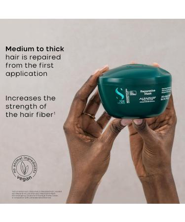 Alfaparf Milano Semi di Lino Reconstruction Reparative Mask 200ml - Buy Online on GoSupps.com