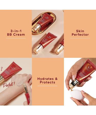 MISSHA M Perfect Cover BB Cream SPF 42 PA+++ 50ml - Conceals Blemishes, Dark Circles, UV Protection (#13 Bright Beige) - Buy Online on GoSupps.com