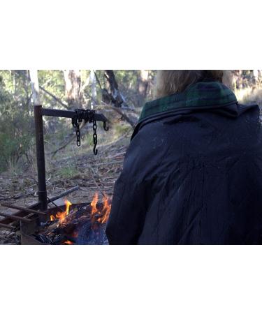 Large Waterproof Windproof Stadium Blanket - Green Check | 350 GSM Quilted Fleece | Down Under Outdoors - Buy Online on GoSupps.com