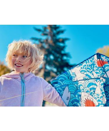 Large Premium Diamond Kite - Easy to Fly for Kids and Adults | Fun Outdoor Activity for Boys and Girls | Perfect for Beach or Park (Watercolor) Tie-Dye - Buy Online on GoSupps.com