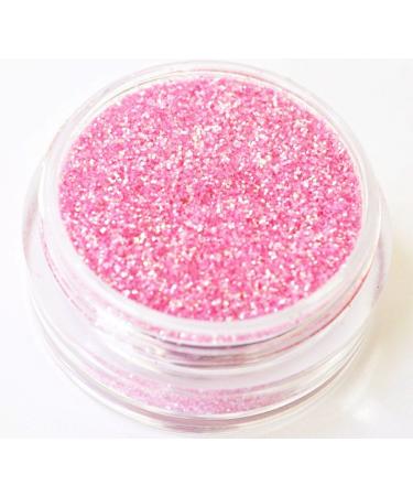 KM-Nails Glitter pink iridescent XXL Studio size 0.2mm fine 10ml