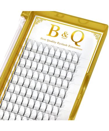 Pre Made Fan Eyelash Extensions 6D-0.07C-12mm Long Stem Premade Fans Eyelash Extension 0.07 0.10 C/D Curl Pre Made Russian Lashes Premade Russian Volume Lashes (6D-0.07C 12mm) 6D-0.07-C 12 mm